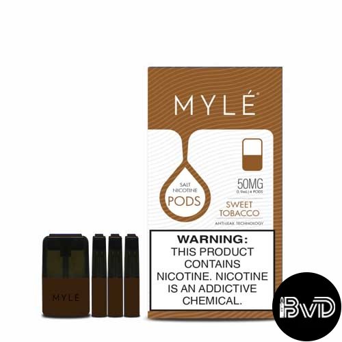 BEST-MYLE-PODS-DUBAI-V4-SWEET-TOBACO.jpg Best Myle Pods Dubai V4 Sweet Tobacco - Image 1