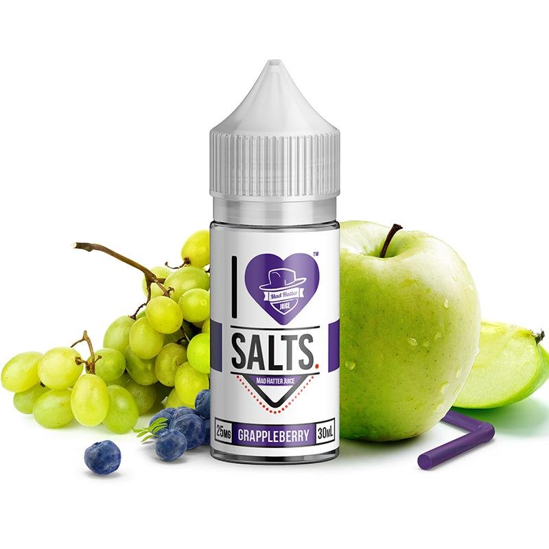 Grappleberry_1024x1024-min.jpg GRAPPLEBERRY - I LOVE SALTS - MAD HATTER JUICE - 30ML - Image 1