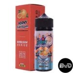 HORNY BUBBLEGUM ORANGE 120ML E-LIQUID