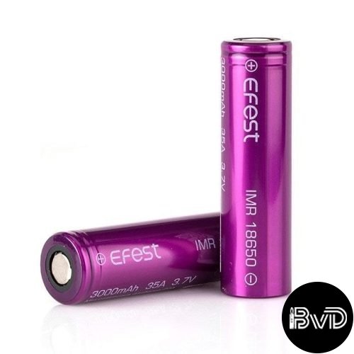 EFEST 18650 3000MAH 35A BATTERY - Image 1