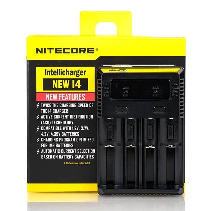 NITECORE I4 BATTERY CHARGER V2 (4-BAY) - Image 4
