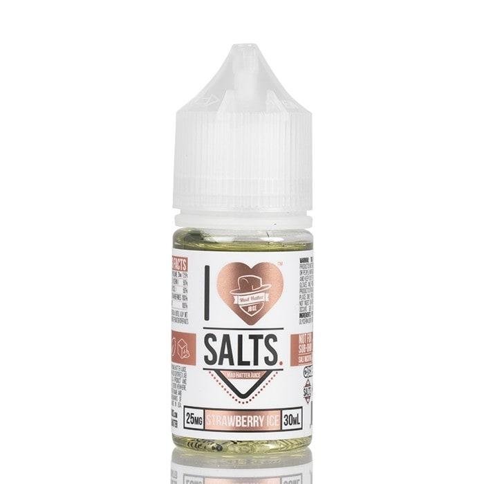 STRAWBERRY ICE - I LOVE SALTS - MAD HATTER JUICE - 30ML - Image 2