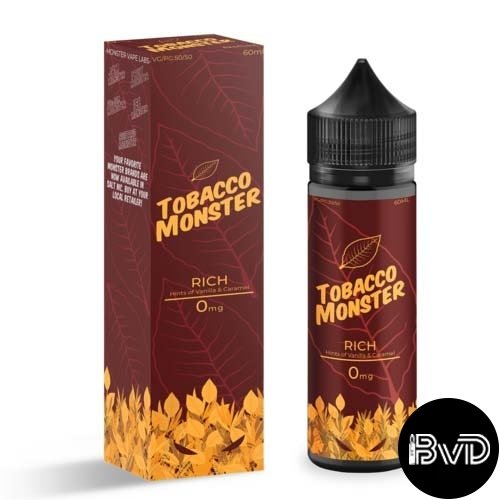tobacco-monester-rich-60ml.jpg TOBACCO MONSTER RICH 60ML - Image 1