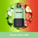 Geek Bar 50000 Puffs Disposable Vape with Dual Flavor Display Dubai UAE