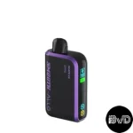 Smooth Allo 35000 puffs Dispoable dual mode disposable vape with LED display 850mAh battery showing 11 premium flavors available in Dubai UAE