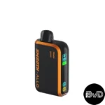 Smooth Allo 35000 puffs Dispoable dual mode disposable vape with LED display 850mAh battery showing 11 premium flavors available in Dubai UAE