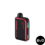 Smooth Allo 35000 puffs Dispoable dual mode disposable vape with LED display 850mAh battery showing 11 premium flavors available in Dubai UAE