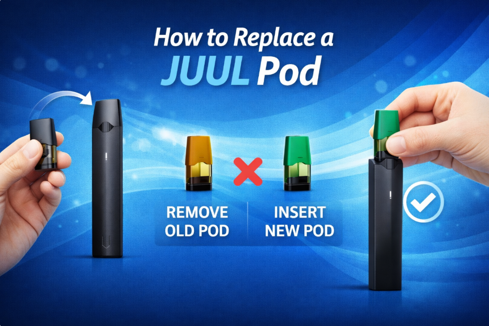 how to replace Juul pod