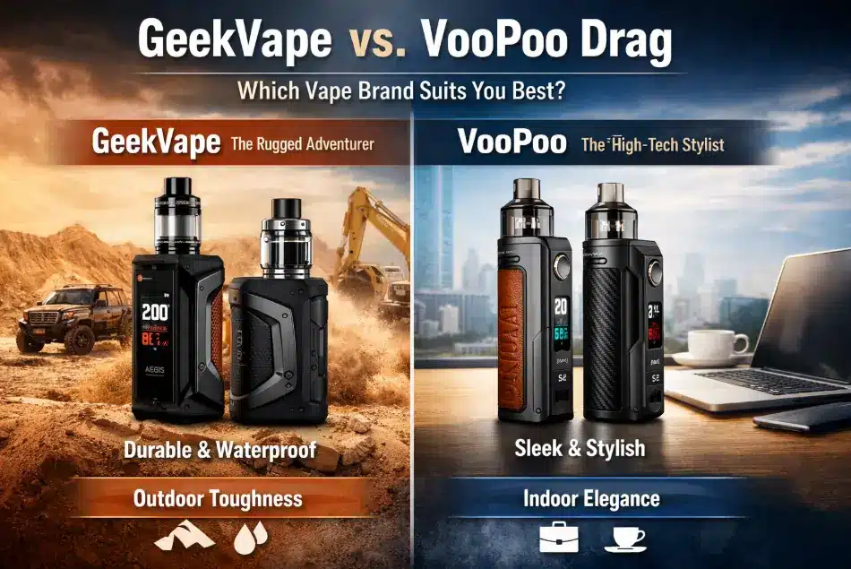 GeekVape vs. VooPoo Drag: Which Mod Reigns Supreme 1 Geek Vape vs Voopoo